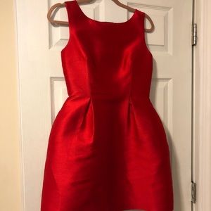 Vibrant Red Kate Spade Cocktail Dress